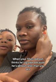 When Your Child Thinks He's Taller Than You