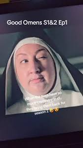 NinaSosanya #MaggieService came back for #GoodOmens2 they're so good!...