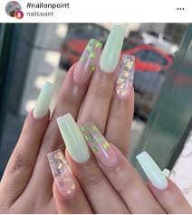 Simple acrylic nails acrylic nails coffin short clear acrylic nails acrylic nail designs for summer acrylic nails yellow acrylic nails pastel squoval acrylic nails short square acrylic nails classy nails. Pin By Micheline On Nail Obsessed Green Acrylic Nails Green Nails Acrylic Nails