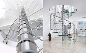Metal spiral staircases from the iron shop can be as simple or as elegant as you like. Spiral Stairs Siller Stairs