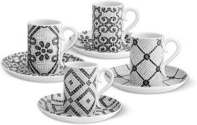 Current price $25.67 $ 25. Buy Set 4 Coffee Cups Saucers Calcada Portuguesa Online In Taiwan B01mql7vej