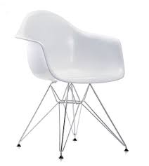 Mondo Plastik Stuhl Retro Chair Loft Industrial Design Abs Schale Weiss Chrom Stuhl Design Eames Vitra Eames Chair