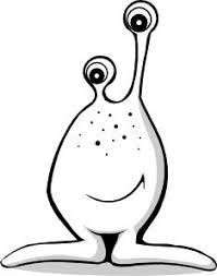 Alien Template Monster Coloring Pages Space Coloring Pages Alien Crafts