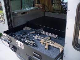The monster vault truck gun safe fits most full sized suv's, trucks, rv's and travel trailers without sacrificing vehicle utility. Monster Vault Dual Purpose Under Bed Or Full Size Vehicle Safe 4828 Usa Safe Vault
