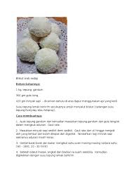Nyatanya, susu juga menjadi bahan untuk membuat sereal. Resepi Biskut Arab Sedap