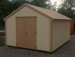 12x16 A Frame Shed Light Stone Steel Walls Cobblestone Roof And Trim 2700 Shed Play Houses Mini Barn