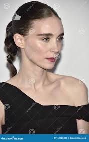 Rooney Mara Attends the 57th Annual New York Film Festival for "the Joker  Premiere Editorial Stock Photo