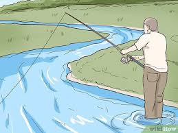 The resistance of the lure in the water with a reverse reel action lets the user fish. How To Catch Trout With Pictures Wikihow