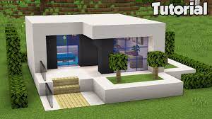 This will show you how to make a big house! Minecraft How To Build A Small Modern House Tutorial Easy 31 Youtube