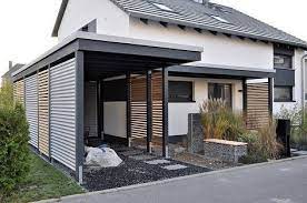 Carport Am Haus Innerhalb Carport Am Haus Haus Carport Modern Design Fur Zuhause