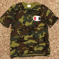 Champion Shirts Camo Champion Tee Poshmark