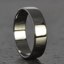 White Gold Mens Ring 18k White Gold Hand Forged Big Mens 5mm Etsy Mens White Gold Rings Rings For Men Palladium White Gold
