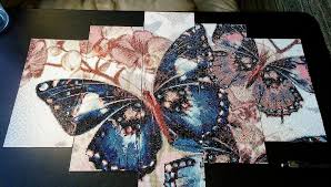 My 5 Panel Is Done And I It Now I Just Need To Find A Frame Big Enough For It This 5 Paint With Diamo Diamond Art Diamond Painting Painting Crafts