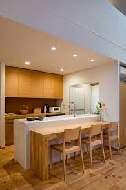 ダイニングのデザインアイデア インスピレーション 写真 homify キッチンカウンター おしゃれ キッチンインテリアデザイン キッチン レイアウト