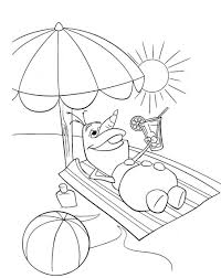 There are two pages here of around 40 different coloring pages. Summer Coloring Pages For Kids Print Them All For Free