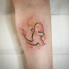 Watercolor half sleeve 2 years healed by johnny mac (true grit, albuquerque nm). My Watercolour Charmander Tattoo Done By Nix At Studio 81 Preston Uk Tattoos