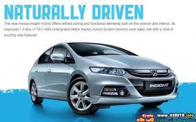 Kami diberikan kereta berteknologi hibrid, honda insight untuk dipandu uji bermula dari the bee, jaya one hingga ke lokasi akhir bermalam di philea… New Honda Insight Malaysia Specification Review Modified Specs