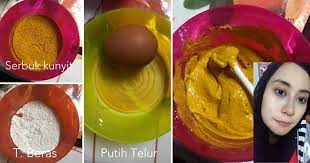 Ketika dikombinasikan, madu dan sifat obat kunyit menjadi lebih kuat membuatnya menjadi obat yang dapat melawan semua jenis penyakit umum sambil memberikan berbagai macam. Jerawat Hilang Kulit Wajah Pun Kembali Lembut Gebu Wanita Ini Kongsi Amalan Masker Kunyit Telur Hijabista Malay News Malaysian Newspapers From Kuala Lumpur