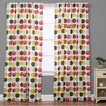 Contemporary, living room, red and green no comments. Chartreuse Curtains Wayfair
