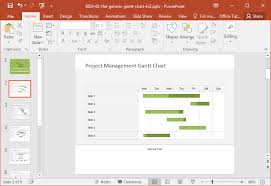 best gantt chart project management powerpoint templates