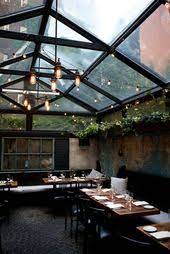 Pin By Frenchyfancy On Interieurs De Reve August Restaurant Nyc Restaurant Design Greenhouse Restaurant