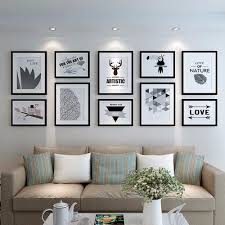 Ships free orders over $39. 2 Wuxk The Nordic Photo Wall Frame Wall Living Room Minimalist Modern Decor Picture Frame Photo Frame Wall Photo Wall Creative Combination Black And White Baby Products Gifts Keepsakes