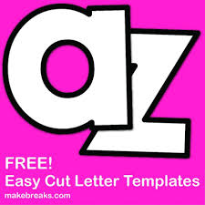 If you're looking for letter templates, you've come to the right place! Free Alphabet Letter Templates To Print And Cut Out Make Breaks