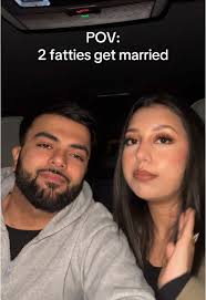 Fat Couple Getting Married