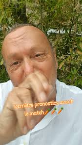 Incroyable pronostic juste donné quelques minutes avant le début du  match🥕🥕🥕