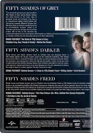 Özgürlüğün elli tonu türkçe dublaj ve fifty shades freed türkçe altyazılı seçenekleriyle 1080p kalitesinde hd izle. Amazon Com Fifty Shades 3 Movie Collection Dakota Johnson Jamie Dornan Jennifer Ehle Eric Johnson Eloise Mumford Rita Ora Victor Rasuk Luke Grimes Marcia Gay Harden Kim Basinger Sam Taylor Johnson James Foley Michael De