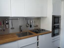 Credence En Inox Cote Cuisson Renovation Cuisine Levallois Perret Amenagement Petite Cuisine Credence Cuisine Moderne