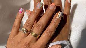 Colored Nails Mismatched Nail Ideas