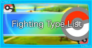 Pokemon Lets Go All Fighting Type Pokemon List Base Stats