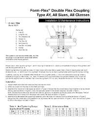 form flex couplings