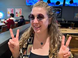 Winter Wonderland in Bloomington Indiana at Night