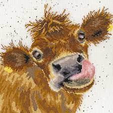 Schemes of embroideries for every taste. Cross Stitch Corner Bothy Threads Moo