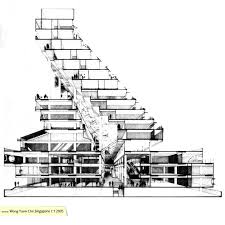 Residential condominium commercial office shopping center. Golden Mile Complex An Ailing Brutalist Icon Confined By Highways Site Visits