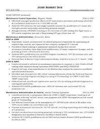 This cover letter was written by our experienced resume writers specifically for this profession. Aircraft Maintenance And Quality Assurance Resume