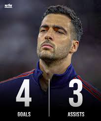 Mikel Merino has recorded four goals & three assists in his last nine  appearances for club and country. No wonder Mikel Arteta was so desperate  to sign the Spaniard last summer. 🇪🇸