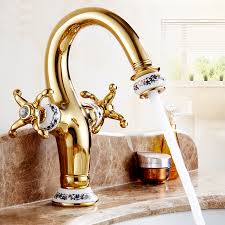 sink faucet separate hot bathroom cold