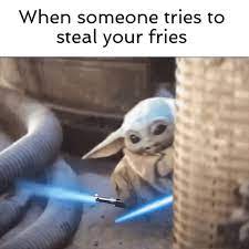 Make your own funny memes here! Via Giphy Yoda Funny Yoda Gif Yoda Meme