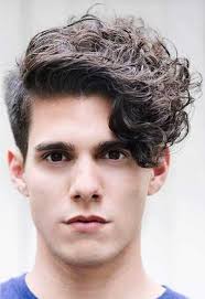 Hard part with side swept hairstyles. 30 Trendy Curly Hairstyles For Men 2021 Collection Hairmanz