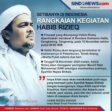 Jelang Kepulangan Habib Rizieq Shihab Jalan Menuju Ke Petamburan Macet