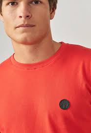 Remera Hombre Lisa Rojo