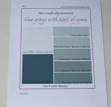 I like a softer lighter color in a smallish bathroom. Color Palette Monday 1