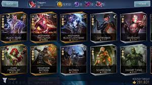 Team And Character Build Up Advice Injustice2mobilegame