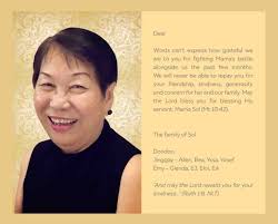 Fundraiser by Benjie Bollozos : Mama Sol joined the Lord