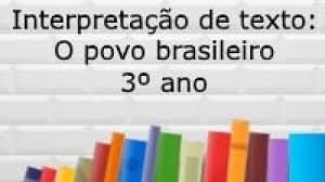 O povo brasileiro, companhia de bolso, fourth reprint, 2008 (2008). Interpretacao De Texto O Povo Brasileiro 3Âº Ano Acessaber