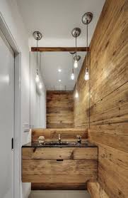 Rustic bathroom design with wooden floor. Plan Vasque En Bois Naturel Bathroom Design Interieur Deco Salledebain Interieur Lifestyl Rustic Modern Bathroom Rustic Bathrooms Rustic Bathroom Decor