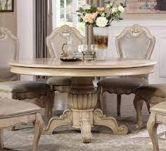 Give your dining room or kitchen a modern update with the. Buy Mcferran D3501 Dining Table In Antique White Pu Online